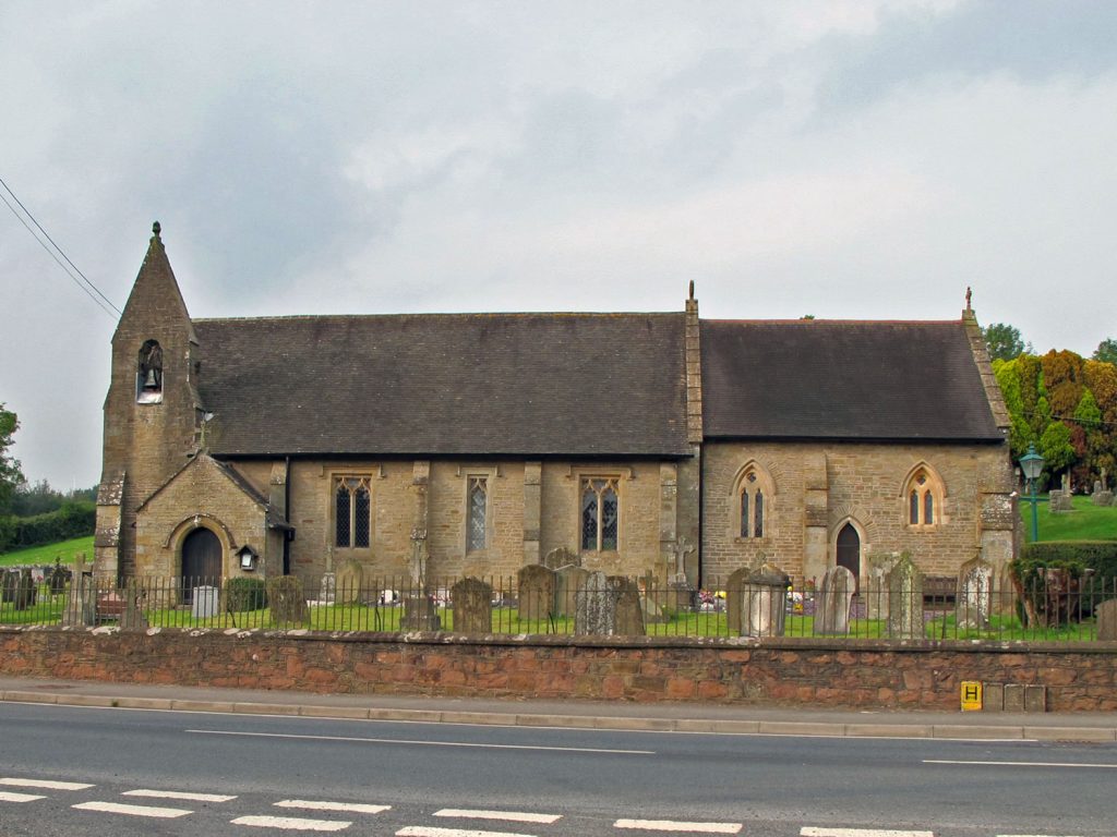 A photo showing St James Church, Bream in 2002