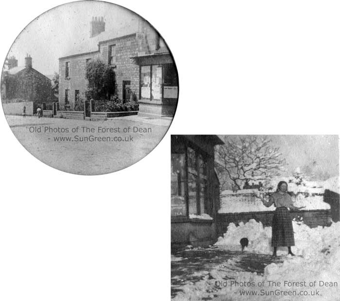 Old photos of Highbury House and Bream Post Office c.1915